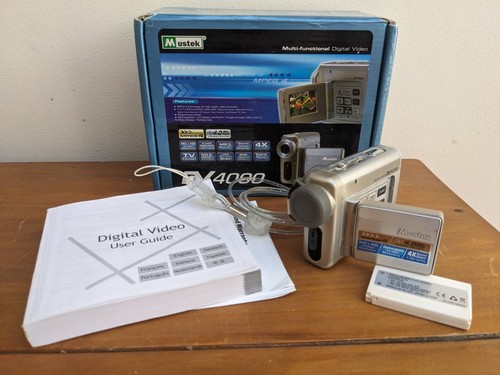 Mustek 4000 handheld mpeg4 - mustek, dv-4000