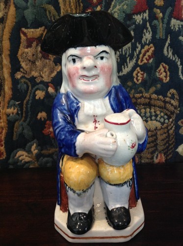 Ordinary toby jug 19th - ", "