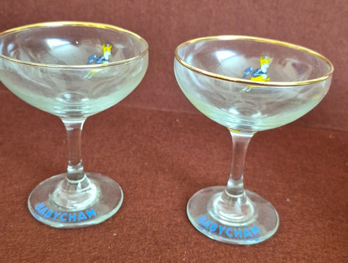 Babycham glasses 2 - , x