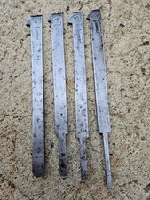 Vintage J Howarth Plough Plane Irons 2,3,4,8