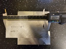 2 Aluminium 7075 Grade Billet 41mm X 51mm X122mm + Special Offer in Description 