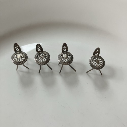 Victorian miniatures silver - miniatures,