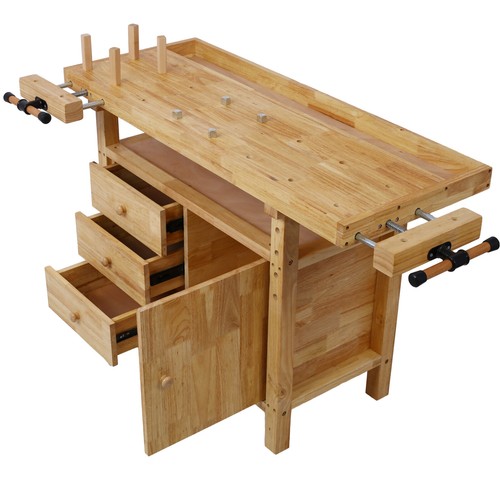 Wood workbench wooden work - wooden,