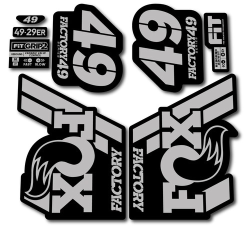 Fox 29er fork stickers 2018 - fox, 49