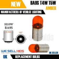 T4W AMBER 12v 5w BA9S SIDE