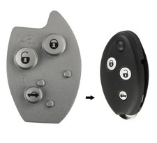 3 Button Remote Key Fob Rubber