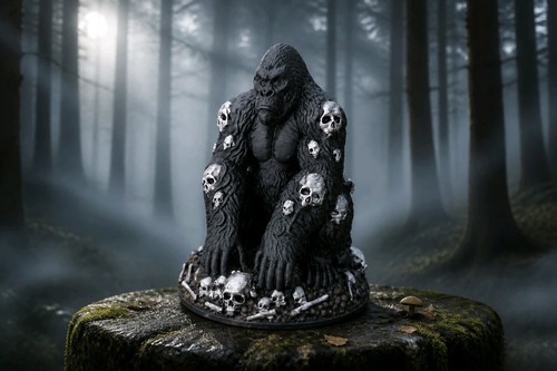 Gothic gorilla with - gorilla,