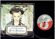 CULTURE CLUB KARMA CHAMELEON 1983 7 INCH VINYL SINGLE