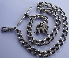 Antique solid silver pocket