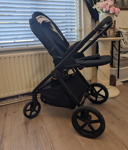 Venicci claro black - black, pushchair