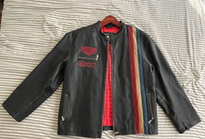 Mens TAG Heuer Leather Jacket