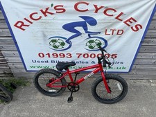 Apollo Outrage 18” Boys Bike Red No. 5. Serviced. Good Condition