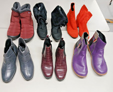 WOMEN'S BOOTS BUNDLE x 6 sizes 4-10 inc PAVERS PAPAYA UNBRANDED
