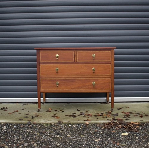 Antique solid mahogany - mahogany, chest