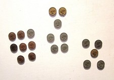 Victorian Toy Money 20 Coins
