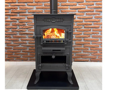 Wood Burning Stove With Oven