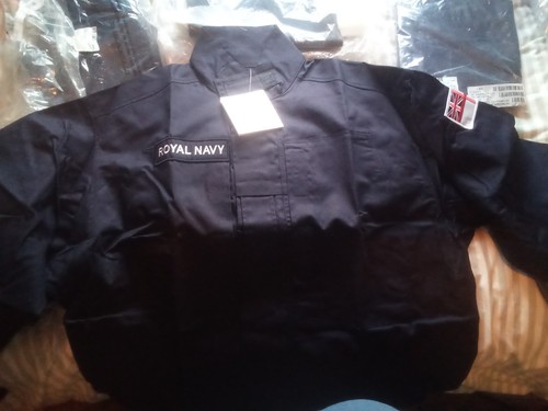 Royal navy combat jacket - navy,