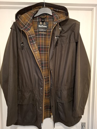 Barbour classic durham - c40, wax