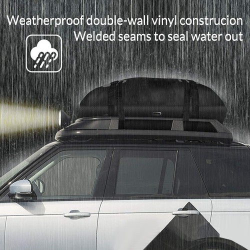 Cubic feet car rooftop bag - 15,