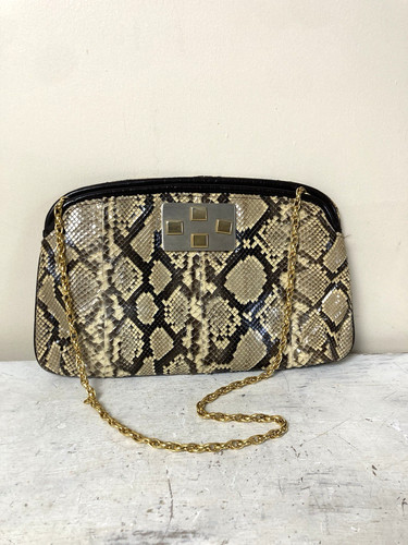 Vintage genuine snakeskin - genuine,