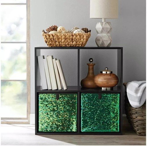 Foldable teal sequin - teal,