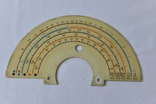 WW2 R1155 RAF radio receiver tuning dial  (original)