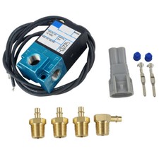 3 Port Electronic Boost Control Solenoid Valve 35A-ACA-DDBA-1BA W/Brass Aluminum
