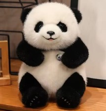Panda bear stuffed animal - panda, 10"