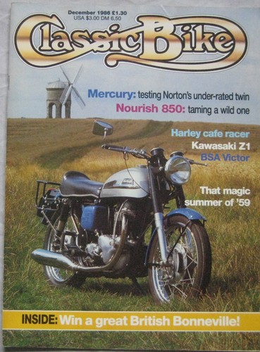 Classic bike magazine december - magazine,
