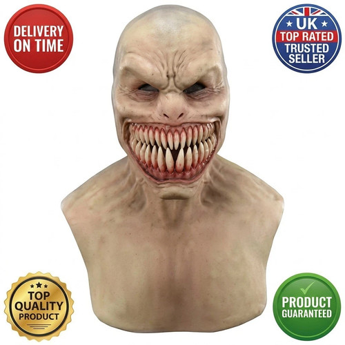 Halloween scary full head - scary,