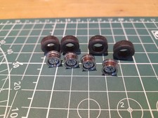 4x 1/43rd scale Rubber Car