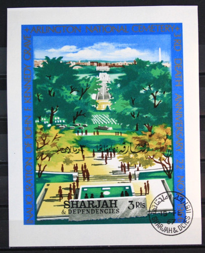 Sharjah 1967 block kennedy - sharjah,