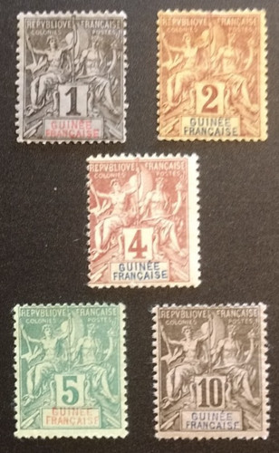France french guinea unused - french,
