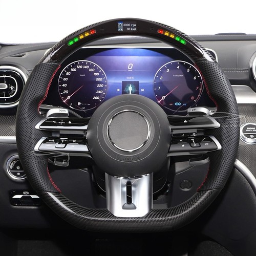 Carbon fiber led steering - carbon,