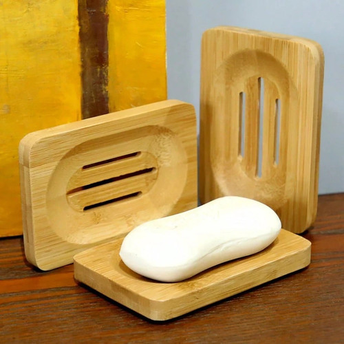 Wooden soap dish - wooden,