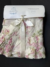 NEW! Rachel Ashwell Simply SHABBY CHIC 70” ROUND TABLECLOTH Flowers BLUSH BEAUTY