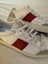 Lacoste leather trainers size