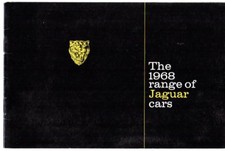 Jaguar Range 1967-68 UK Market Sales Brochure 240 340 S-Type 420 420G E-Type