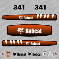 Bobcat 341 - Excavator decal
