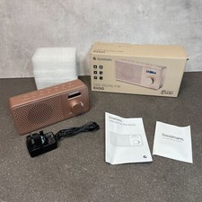 Goodmans DAB/FM Radio Rose Gold | Boxed | Fully Working | Ideal Kitchen/Bedroom