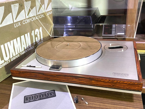 Luxman pd131 turntable sme - luxman,