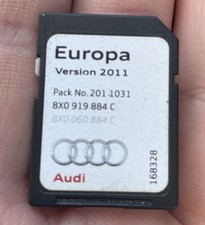 Genuine Audi 2011 Satellite Navigation SAT NAV SD Card 8X0 919 884 C
