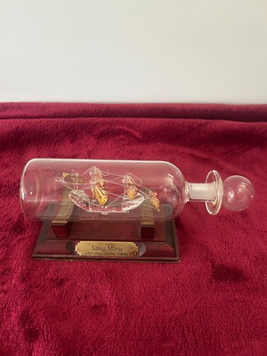 Mayflower glass santa - mayflower,
