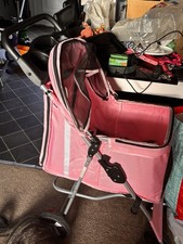 Pet Stroller Dog Cat Puppy Pram Pushchair Travel Cart Jogging Carrier