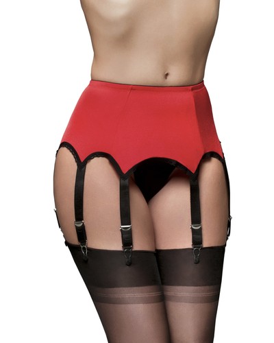 Classic suspender belt with - suspender,