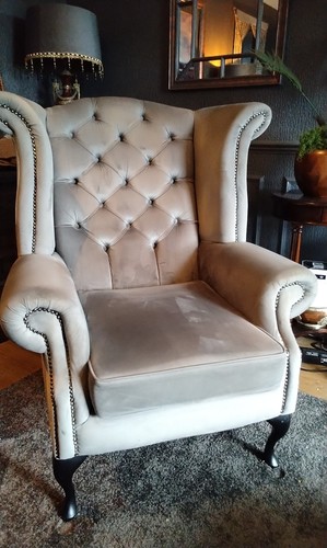 Fireside chair with winged - fireside,