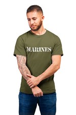 Mens MARINES T-Shirt Tee
