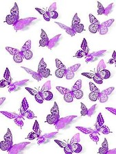 24pcs 3D Butterfly Wall