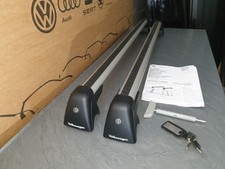 GENUINE ROOF BARS VW VOLKSWAGEN GOLF SPORTSVAN RACK 2014-2020