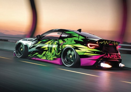 Toyota gt86 neon - toyota,